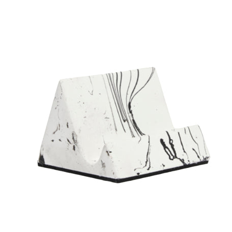 Marble Geo Gadget Holder