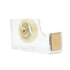 Gold Acrylic Tape Dispenser