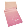 OMBRE LOGO Non-Slip Suede Top 4mm Thick Yoga Mat With Strap