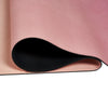 OMBRE LOGO Non-Slip Suede Top 4mm Thick Yoga Mat With Strap