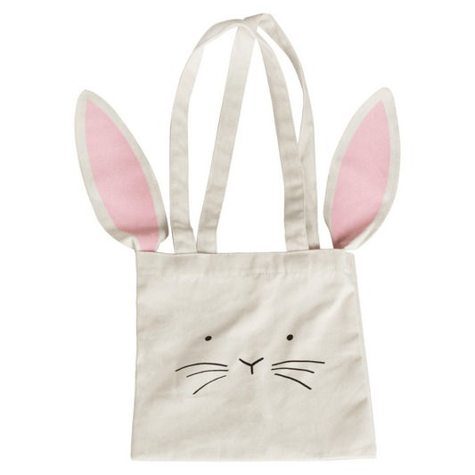 Bunny Canvas Bag with Ears