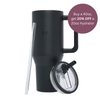 40 Oz Hydrator Bottle - Black Logo