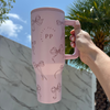 40 Oz Hydrator Water Bottle - Pretty Bows