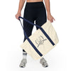 Navy Varsity Large Tote Bag