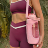 Pink Tracker 2L Water Bottle & Pink Pouch Bundle