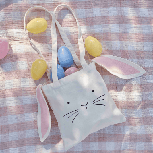 Bunny Canvas Bag with Ears