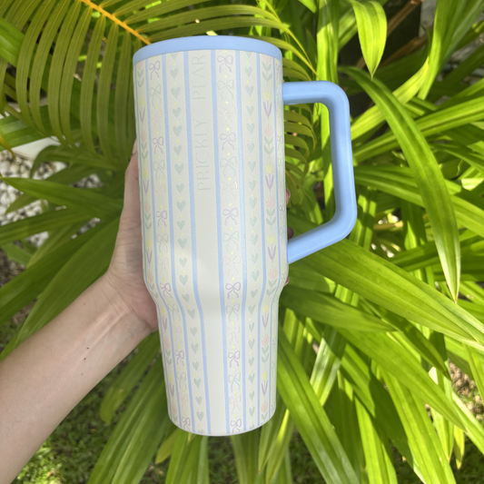 40 Oz Hydrator Water Bottle 2.0 - Coquette Amour