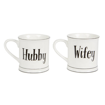 Set of 2 Wifey & Hubby Mug