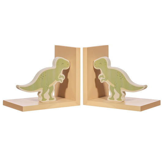 T-Rex Green Bookends