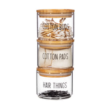  Beauty Stacking Jars - Set of 3