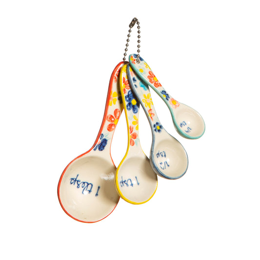 Folk Floral Measuring Spoons