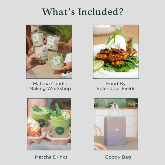 Matcha & Make - Candle Making Workshop 17th May
