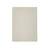Notes B5 Notebook, Pewter