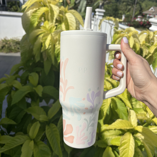 40 Oz Hydrator Water Bottle 2.0 - Coral Reef