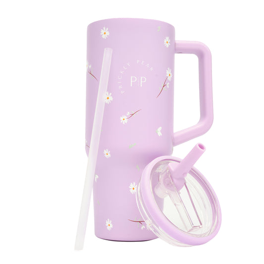 40 Oz Hydrator Water Bottle 2.0 - Lilac Bloom