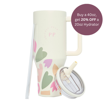 40 Oz Hydrator Bottle - Icons