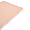 Notes B5 Notebook, Salmon