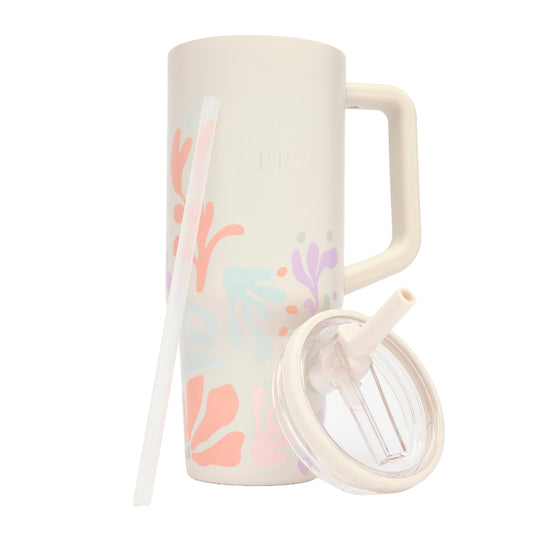 40 Oz Hydrator Water Bottle 2.0 - Coral Reef