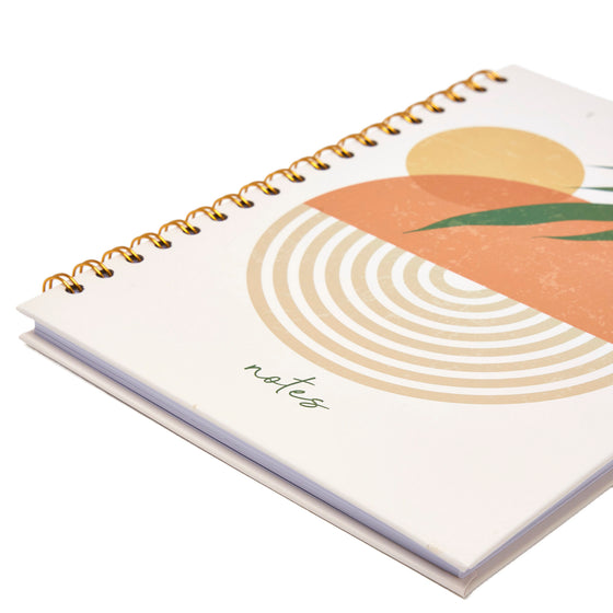B5 Boho Circle Ringbound Notebook