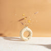 Sand Terrazzo Speckled Small Circle Vase