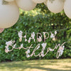 Bunting - Happy Birthday Floral