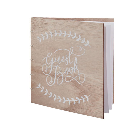 Guest Book - Wooden