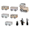 Halloween Ghost Train Treat Decoration Stand