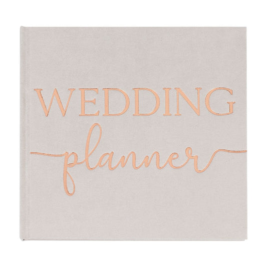 Wedding Planner - Fabric Wedding Planner with Bronze foiling