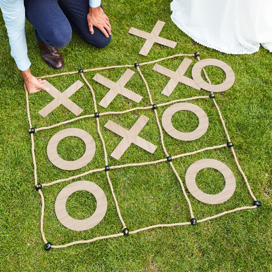 Large Noughts & Crosses Outdoor Game