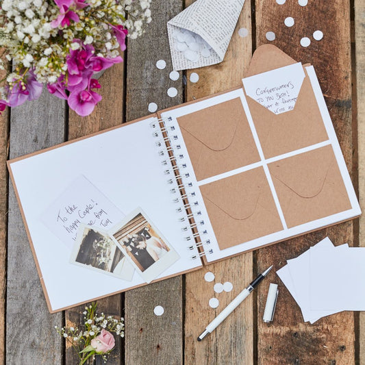 Mini Envelope Wedding Guestbook