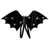 Black & Gold Halloween Bat Wings