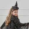 Black & Gold Star Halloween Witch Hat Headband