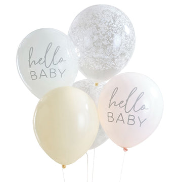 Floral Baby Balloon Bundle