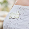 Floral Bride to Be Enamel Badge