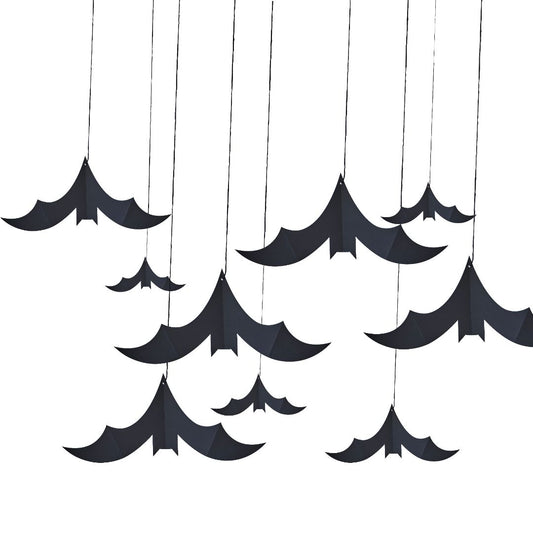 Hanging Bats Halloween Decoration