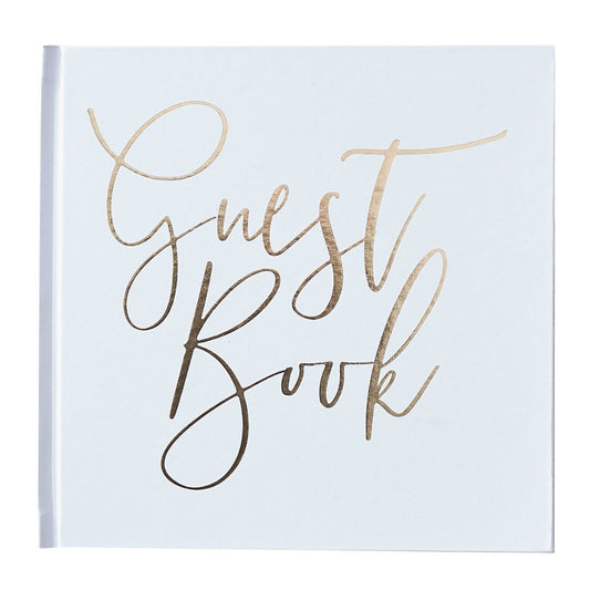 Guest Book - Gold Foiled
