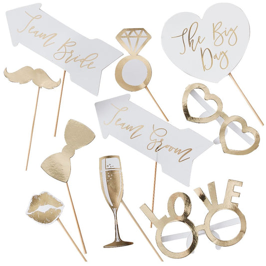 Wedding Photo Booth Props