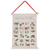 Advent Calendar - Fabric Christmas Scene Advent Calendar