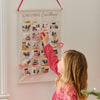Advent Calendar - Fabric Christmas Scene Advent Calendar
