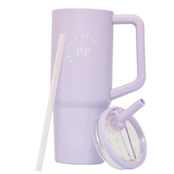 40 Oz Hydrator 2.0 Water Bottle - Lilac Logo