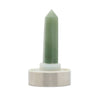 Green Aventurine 'Heal' Interchangeable Crystal Water Bottle