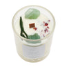 Green Aventurine Crystal 'Heal' White Tea & Ginger Scented Candle