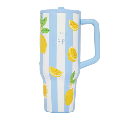 40 Oz Hydrator Water Bottle 2.0 - Lemon Dolce Vita