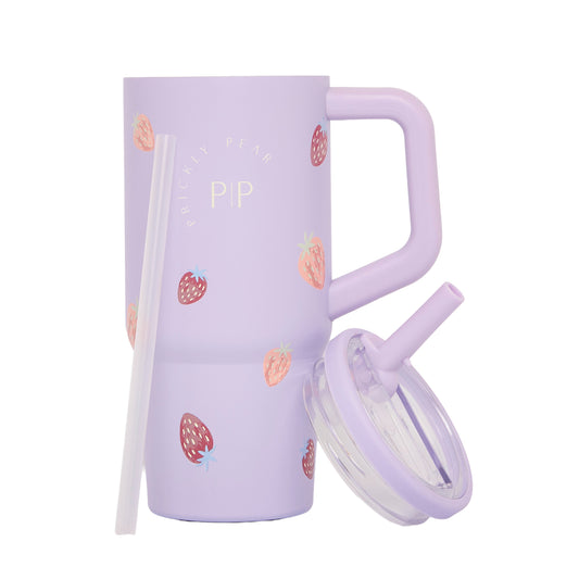 20 Oz Hydrator Water Bottle 2.0 - Strawberry Patch