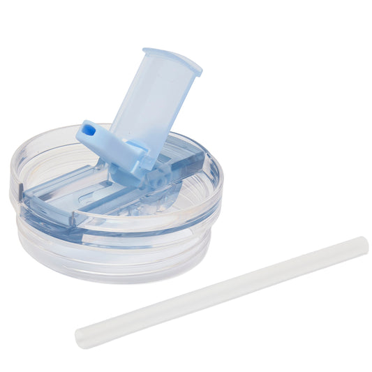 NEW 20 Oz Hydrator 2.0 Lid & Straw - Blue - Removable Flip Straw