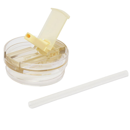 NEW 20 Oz Hydrator 2.0 Lid & Straw - Yellow - Removable Flip Straw