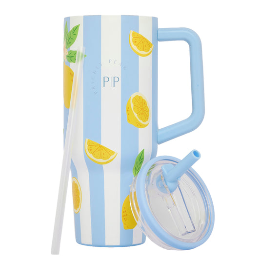 40 Oz Hydrator Water Bottle 2.0 - Lemon Dolce Vita