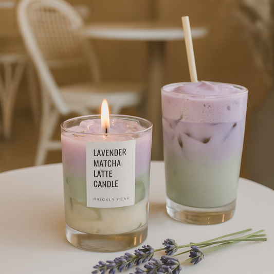 Lavender Matcha Latte Candle