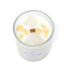 Clear Quartz Crystal 'New Beginnings' Oud & Sandalwood Scented Candle