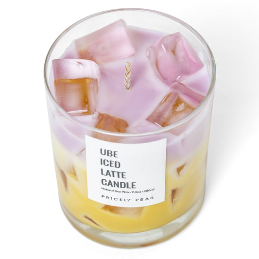 Ube Latte Candle